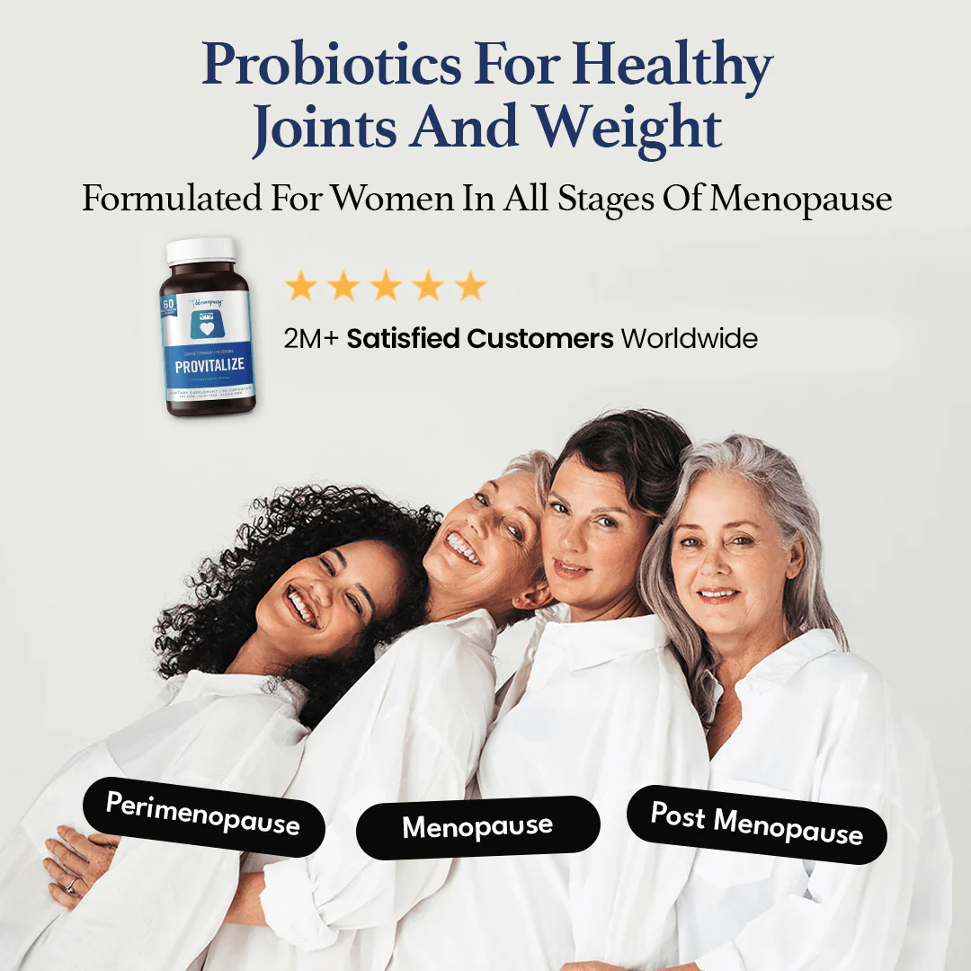 Provitalize | Best Natural Menopause Probiotic